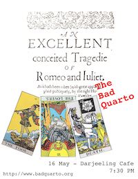 Romeo and Juliet: The Bad Quarto poster