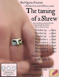 The Taming of a Shrew poster
